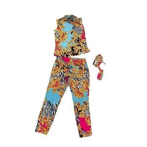 Stunning 3 piece New York & Company The Whitney High Waist Slim Leg Pull On Stre